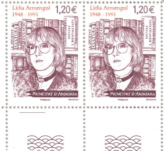 Timbres-poste Lídia Armengol 1948-1991